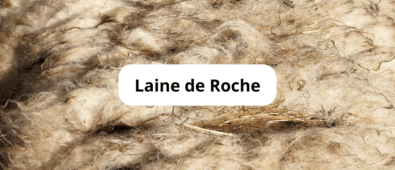 Laine de roche 