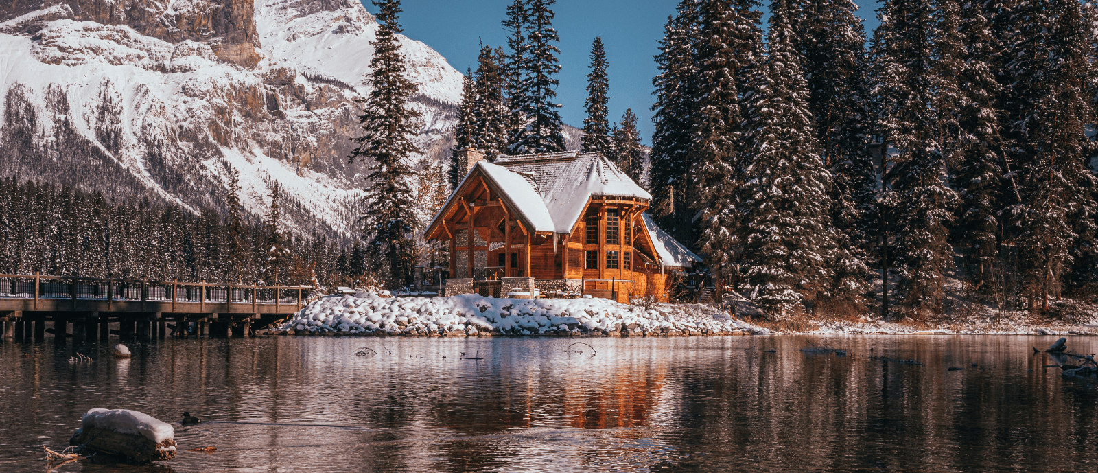 Maison neige